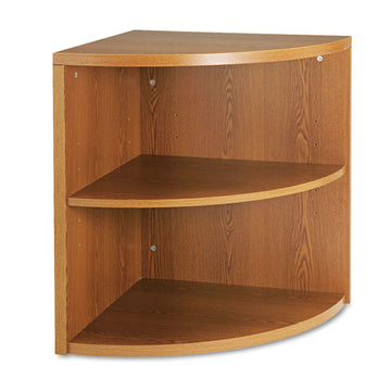 HON® 10500 Series Two-shelf End Cap Bookshelf, 24w X 24d X 29-1-2h, Bourbon Cherry freeshipping - TVN Wholesale